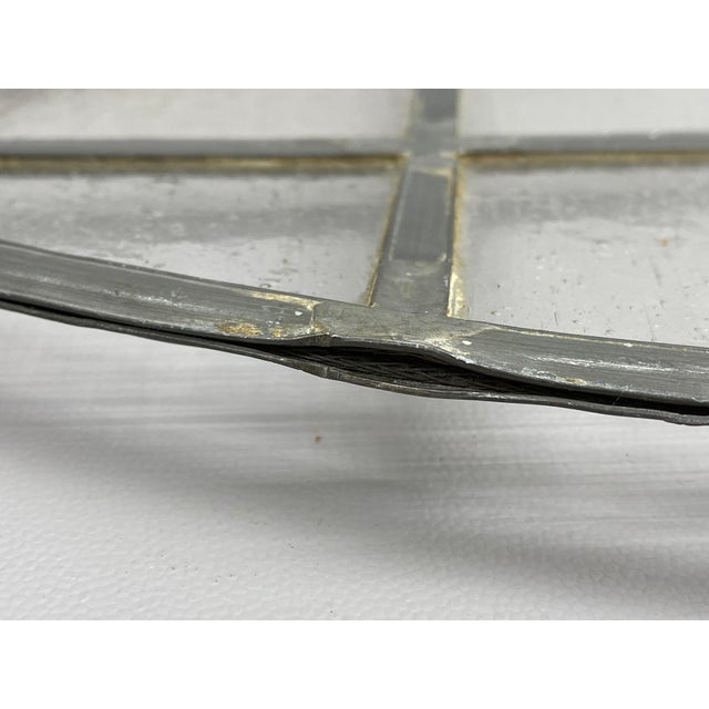 Late Victorian Slag and Faceted Jeweled Glass Rondel For Sale - Image 14 of 14