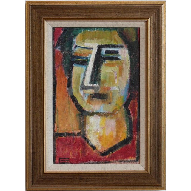 Hidden Portraits IX, 1980s, Acrylic on Canvas, Framed For Sale - Image 11 of 11