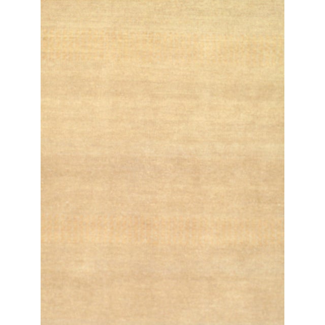 Contemporary 2020s Beige Color Fine Hand Knotted Savannah Grass For Sale - Image 3 of 13