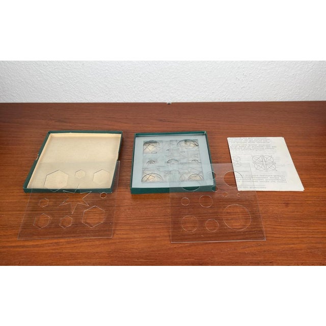 Mid-Century German Form Und Farbe Stencil Set, 1960s For Sale - Image 5 of 11