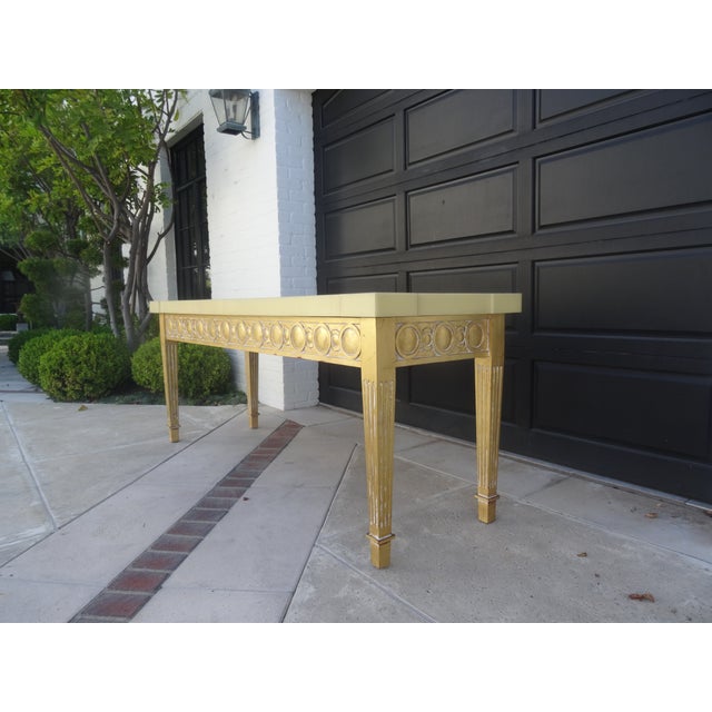 Late 20th Century Italian Neoclassical Console Table For Sale - Image 10 of 11