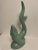Vintage Haeger Aqua Green Ceramic Flying Fish Statue For Sale - Image 10 of 13