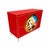 Sideboard with a strong visual impact, inspired by Pop Art and Hollywood glamour. The bright red lacquered structure is...