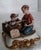 Italian Vintage Italian Capodimonte Porcelain "Cane in Vendita" (Dog for Sale) Figurine by Volta For Sale - Image 3 of 6