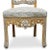 Antique Moroccan Love Seat Inlaid & Pair of Chairs For Sale - Image 9 of 10
