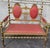 Mid 20th Century Mid 20th Century Antique Victorian Gilded Window Bench, Loveseat, New Upholstery For Sale - Image 5 of 12