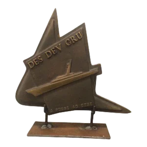 Ship Emblem French Bronze