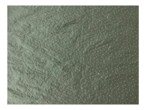 Silver Metallic Embroidered Silk Fabric