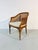 Vintage French Wicker Chair, 1980s, in Very Good conditions. Designed 1980 to 1989