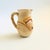 Contemporary Nemadji Pottery Pitcher - Orange Swirls For Sale - Image 3 of 8