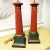 Oxblood Red Egyptian-Revival Faux Porphyry Lamps - A Pair, 1960s For Sale - Image 8 of 12