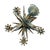 Gold Epis de Blé Pendant Chandelier by Maison Masca, circa 1970 For Sale - Image 8 of 18