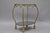 Hollywood Regency Italian Hollywood Regency Gold Rope & Tassel Kidney Shape Mirror Top Side Table For Sale - Image 3 of 10
