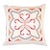 Sunbrella Warm White Portuguese Tile Pillow For Sale