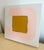 Original Painting | Gold-Yellow and Pink Organic Modern Abstract, 14 X 14 In. For Sale - Image 4 of 4