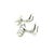 1990s Pair of Georg Jensen Estate Mens Cufflinks Sterling Silver GJ29 For Sale - Image 10 of 12