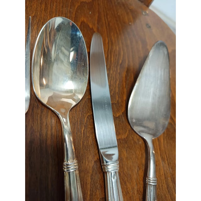 Vintage Silver Cutlery Set from Létang Rémy, 1970s, Set of 59 For Sale - Image 7 of 15