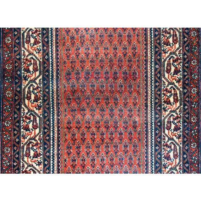 Early 20th Century Persian Seraband Rug For Sale - Image 4 of 13