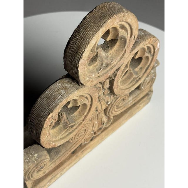 Neo-Gothic Terracotta Ornaments, Set of 2 For Sale - Image 14 of 18
