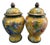 Pair of Vintage Cloisonné Enamel Dragon & Phoenix Ginger Jars For Sale