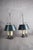 French Bouillotte Lamps in Silvered Metal, 1940s, Set of 2 For Sale - Image 15 of 18