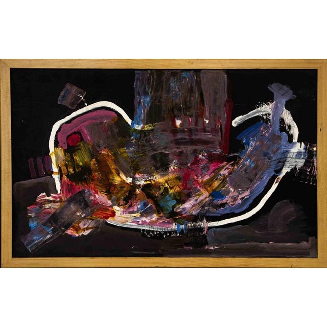 Massimo Greco, Abstract Composition, 2020, Acrylic on Wood For Sale - Image 4 of 4