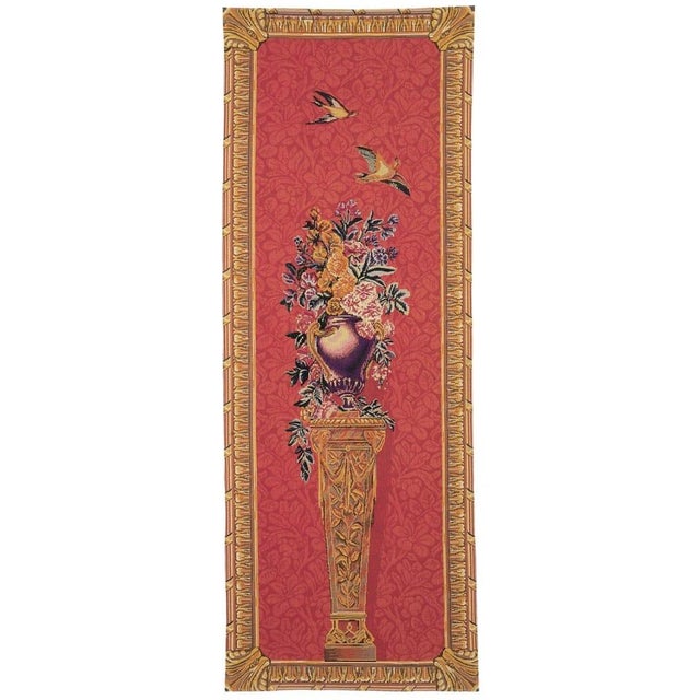 This beautiful tapestry is woven on a jacquard loom by skilled weavers, keeping alive the centuries old tradition of...