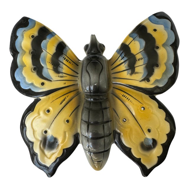 Vintage Moth Wall Pocket For Sale