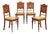 Historicist Chairs, Late 19th Century, Set of 4 For Sale