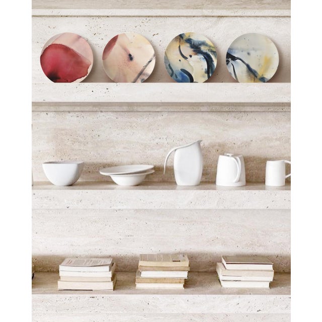 Limited Edition "Riding the Current" Fine Bone China Plate No. 6 Fanyu Lin 2025 Fine Bone China Edition of 100 per design...