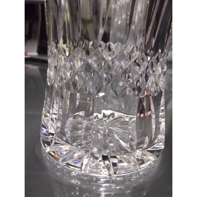 Beautiful Waterford Vase. Classic Cut Crystal Vase with a flare at the top that is just perfect in design and dimensions....
