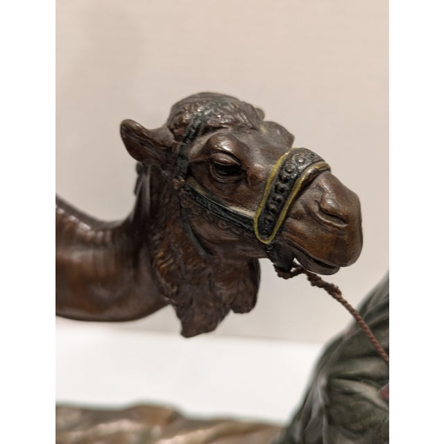Mid 20th Century Rudulph Chocholka (Austrian 1888-1958) Bronze "La Caravane" For Sale - Image 15 of 17
