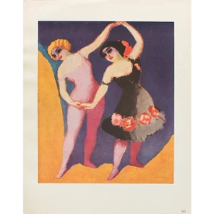 1950 After Kees Van Dongen "Dancers", German Edition Lithograph