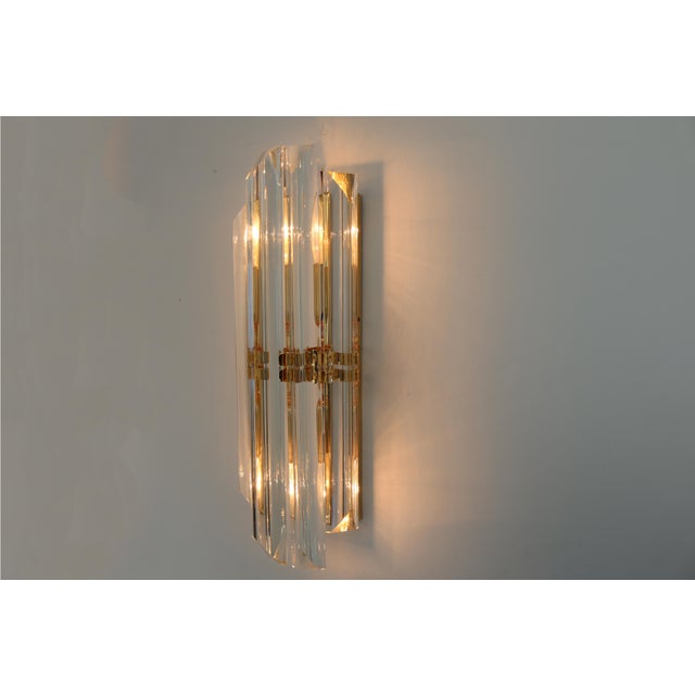 Vintage Hollywood Regency Wall Lamps from Honsel, 1990s, Set of 3 For Sale - Image 6 of 10