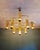 Gaetano Sciolari Geometric Brass Chandelier by Gaetano Sciolari for Boulanger, 1970s For Sale - Image 4 of 14