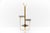 1950s Mid-Century Modern Brass and Glass Étagère, Austria,1950s For Sale - Image 5 of 10
