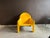 Yelllow Model 4794 Lounge Chairs by Gae Aulenti for Kartell, 1974, Set of 2 For Sale - Image 3 of 9