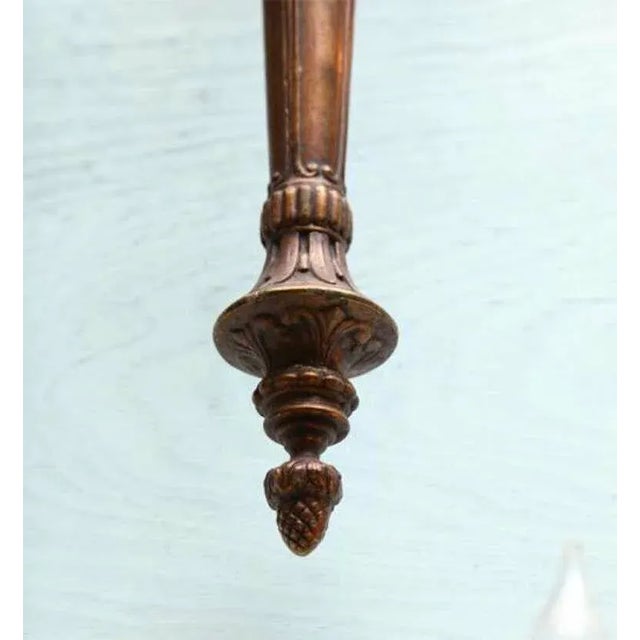 19th Century Palatial Large Wall Torchieres Sconces from A Chateau - a Pair For Sale In West Palm - Image 6 of 8