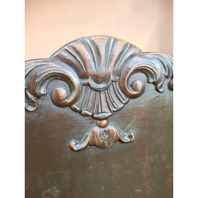 Late 19th Century Neo-Rococo Lounge Chair with Viennese Wickerwork For Sale - Image 4 of 11