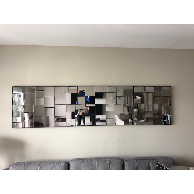 CB2 Deco Square Mosaic Mirrors a Pair Chairish