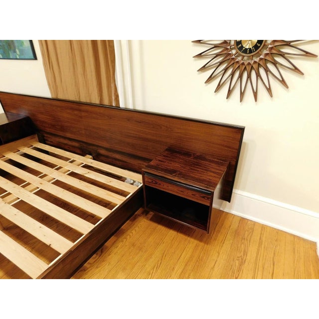 Westnofa Danish Modern Rosewood California King Platform ...