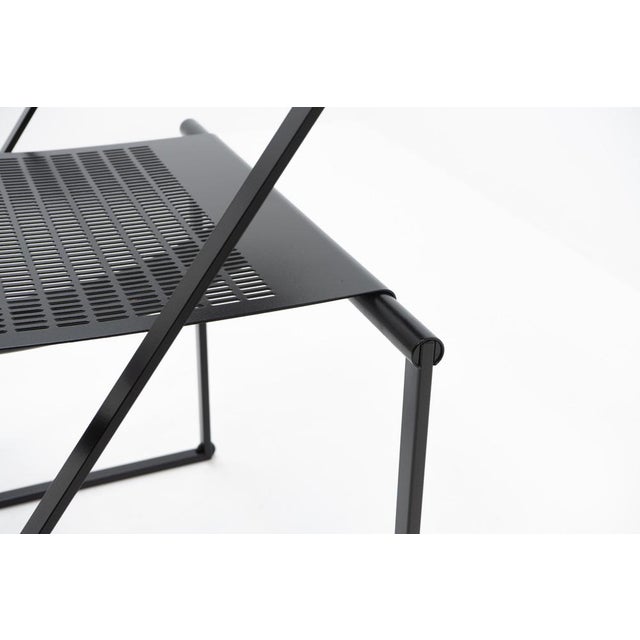 Black Seconda Chair by Mario Botta for Alias, 1980s For Sale - Image 10 of 14