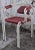 Chairs 50s Bar iron frame, seat and back braided plastic rope