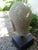Massive Vintage Carved Stone Budda Head For Sale In Los Angeles - Image 6 of 7