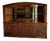 Malawian Hand-Carved Display Cabinet Sideboard with Wildlife For Sale