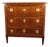 Small Louis XVI Chest of Drawers, Cube Marquetry, Germany 1780 For Sale