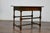 19th Century English Bobbin Leg Oak Side Table with Drawer and H Form Stretcher For Sale - Image 9 of 12