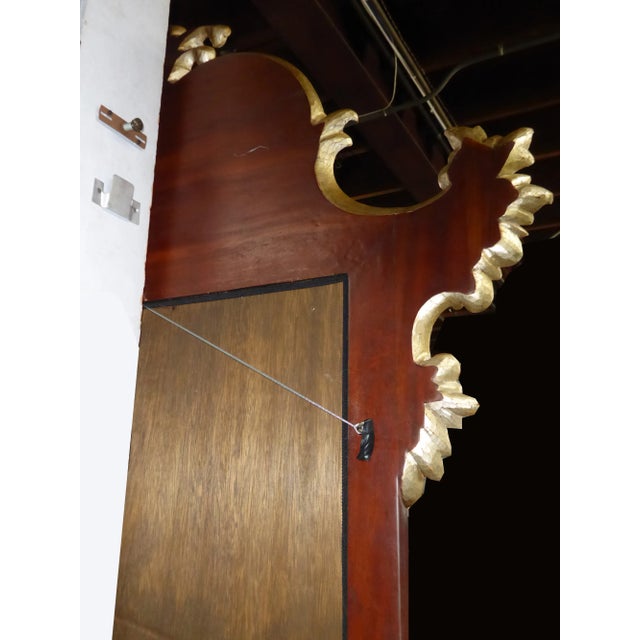 Vintage Tall Solid Wood Luxury Wall Mirror by Harrison Gil Christopher Guy For Sale - Image 11 of 11