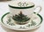 Set of 4 Spode Christmas Tree flat cups & saucers, Made in England, excellent condition Measures: Cup 3 1/4" opening x 2...