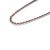 Art Deco Caratandher Modern Oval Garnet Gemstone Tennis Necklace in Solid Silver For Sale - Image 3 of 12